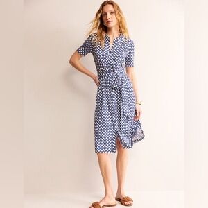 Boden Julia Short Sleeve Shirtdress